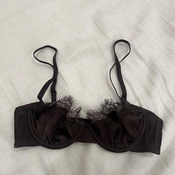 Kat the Label ‘Sorrento’ underwire bralette in espresso - Picture 4 of 5